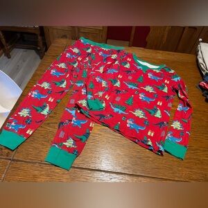 Wondershop Red and Green Dinosaur Pajama Set